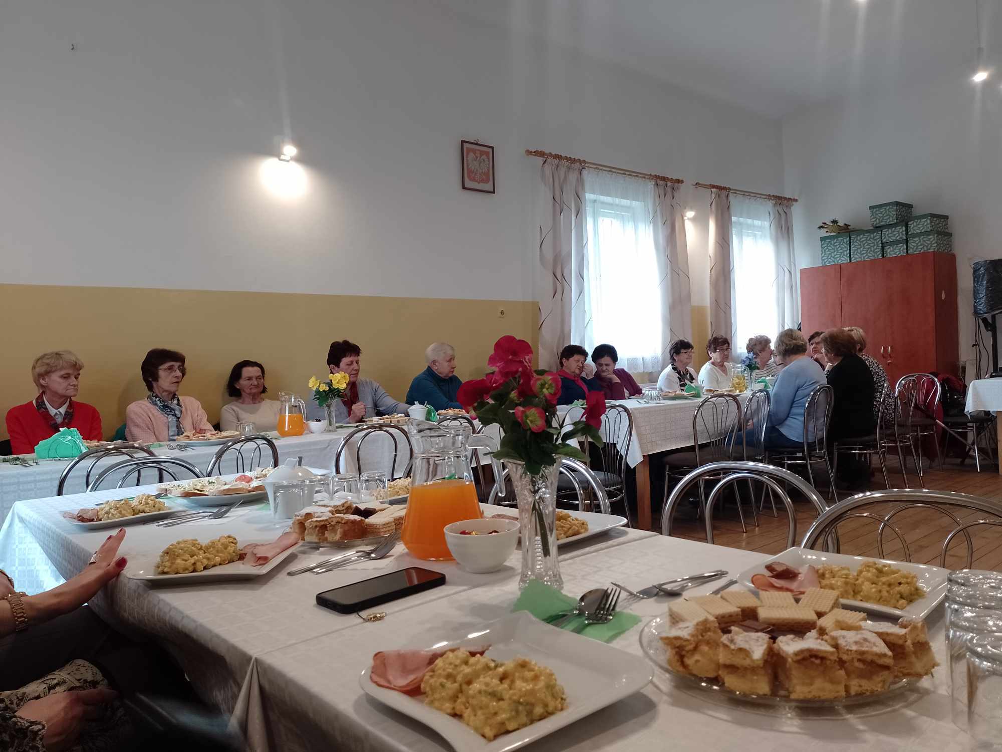 Śniadanie w KGW w Ostruszy